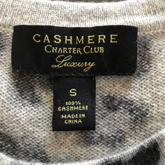 Charter Club Luxury Cashmere Sweater - Picture 7 of 7